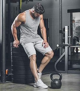 Lot de 3 débardeurs de sport pour hommes, 100 % coton, respirants, à séchage rapide, avec boutons, pour la gym, la musculation et le fitness – Nouvelle collection américaine en gros - Product Image 2