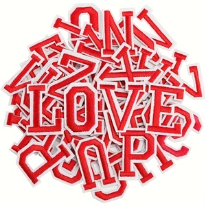 Écussons brodés personnalisés pour vêtements, accessoires de mode, chapeaux, jeans, vestes, projets DIY, avec support thermocollant et auto-agrippant - Product Image 1