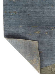 Alfombra Moderna Abstracta para Sala de Estar, Dormitorio u Hotel, en Tonos Grises y Azules Neutros - Product Image 2