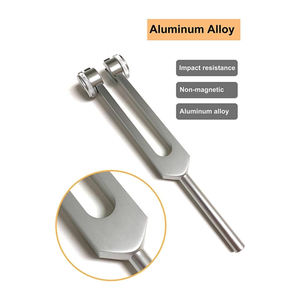 ส้อมอะลูมิเนียมปรับเสียง128Hz 512Hz, ค้อนอลูมิเนียมสำหรับการปรับระบบประสาทการทดสอบการรักษาเสียง narce HAM Enterprises - Product Image 2