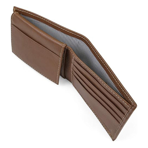 Affordable Price Custom Made Classic Style <b>Men's</b> Genuine <b>Leather</b> Made <b>Wallets</b> Casual Fashion Daily Use <b>Card</b> Holder Walle - Product Image 5