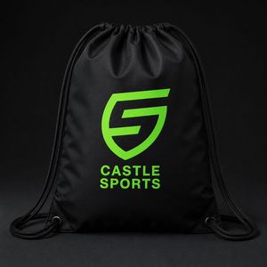 Custom Sports <b>Drawstring</b> Backpack Premium Quality Polyester Gym, Schools, Clubs And Team <b>Bag</b> - Product Image 3