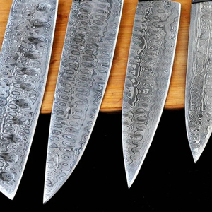 Juego de Cuchillos de Cocina Multiusos de Acero Inoxidable con Mangos Resistentes para Cocinar en Casa y Preparación de Alimentos Profesional - Product Image 4