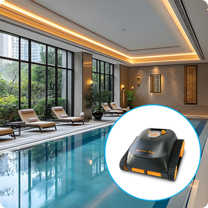Limpiador de Piscinas Addotron X5 Inalámbrico para Piscinas Enterradas y Elevadas, Activación con un Clic, Tecnología de Limpieza en Paredes - Product Image 5