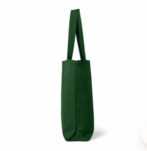 Custom Logo Printed Green Canvas Tote <b>Bag</b> <b>Large</b> Size Reusable Shopping <b>Bag</b> Organic Cotton Material <b>Shoulder</b> Handle Grocery <b>bag</b> - Product Image 6