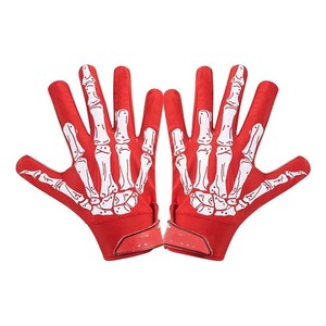 Top Quality and Top Selling 7v7 <b>Silicon</b> <b>Gloves</b> Adjustable Wrist American Football <b>Gloves</b> With High Friction Contact Surface - Product Image 5