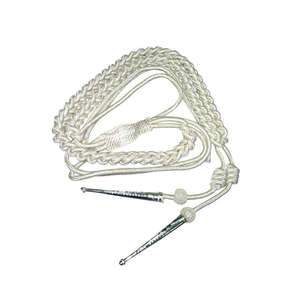 Cordones de hombro impermeables 100% algodón recubierto para uniformes ceremoniales de mayorista - Product Image 4