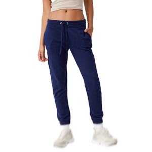Pantalon de survêtement 100% coton au design personnalisé pour femmes et hommes Jogging empilé au toucher doux avec logo pour la saison d'hiver - Product Image 5