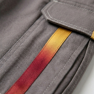 Pantalones Deportivos Cargo para Hombre Sin Marca, Cintura Elástica con Cordón, Pantalones Jogger Casuales con Múltiples Bolsillos - Product Image 5