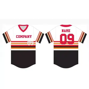 Ensemble uniforme de baseball sur mesure, grande taille, tendance, avec étiquette privée et design par sublimation, disponible dans toutes les couleurs - Product Image 4