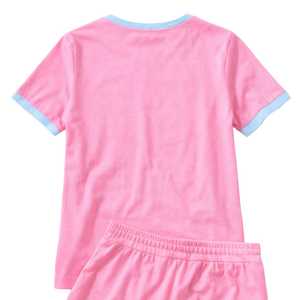 Conjunto de Salón Unisex Jack and Jill, Camiseta de Manga Corta y Pantalones Cortos a Juego, Ropa Casual para el Hogar, Venta al por Mayor OEM - Product Image 6