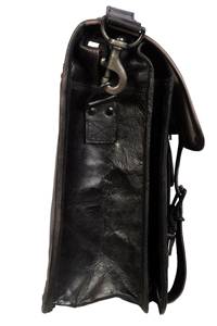 Fabricación directa de fábrica, OEM, personalizada, bolsa de piel para portátil de talla grande, estilo de alta gama, bolsa de piel para portátil unisex. - Product Image 5