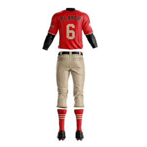 Nuevo Uniforme Deportivo Unisex Transpirable 100% Poliéster para Béisbol y Sóftbol, Personalizable con Impresión por Sublimación Completa, Buen Precio - Product Image 3