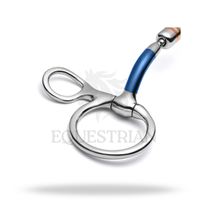 Bocado de hierro dulce Baucher Capsule para entrenamiento y control en equitación - Product Image 4