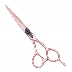 Professionnel de haute qualité en acier inoxydable coupe de cheveux amincissement cisailles barbiers ciseaux pointus pliable longue poignée outils de Salon - Product Image 4