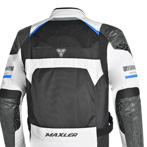 Motor Bike <b>Jacket</b> and <b>Motorcycle</b> Gear with Body Armor Foam Padding & Breathable Cordura Fabric, - Product Image 4