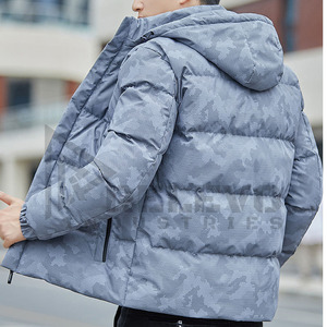 Chaqueta Impermeable para Hombre, 280 GSM, Tela de Poliéster, con Capucha, Cálida y Aislante, para Invierno y Actividades al Aire Libre - Product Image 6