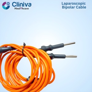 Cable Bipolar Laparoscópico Naranja 4mmx300cm, Instrumental Quirúrgico Manual Reutilizable de Alta Calidad - Product Image 3