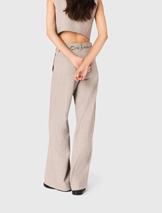 High Quality Lightweight Custom Casual Baggy Wide Leg <b>Joggers</b> Y2k Cargo Oversized <b>Stacked</b> Pants Breathable Hot Selling - Product Image 2
