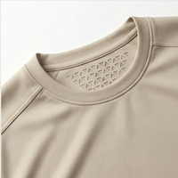 T-shirt de sport imprimé premium pour homme, 100 % coton, coupe oversize, respirant, séchage rapide, pour la course, la gym et l'entraînement, vêtement de sport