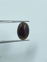 Opale de feu naturelle noire de qualité supérieure, taille ovale, pierre brute 2,00 carats 8,60x12,60 MM pour la fabrication de bijoux