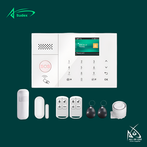 ระบบเตือนภัยซูเด็กซ์สำหรับการรักษาความปลอดภัยบ้านจากขโมย 433MHz WiFi GSM ไร้สายทูย่า สมาร์ทเฮาส์แอปควบคุมชุดป้องกันเซ็นเซอร์ไซเรน - Product Image 6