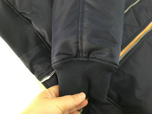 Veste Avirex style vintage édition limitée pour homme, fermeture éclair épaisse pour l'hiver, séchage rapide. - Product Image 6