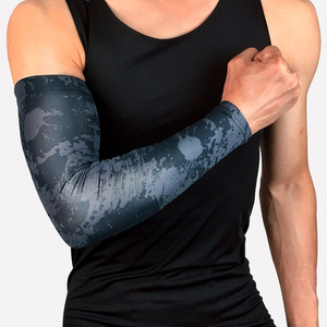Manchon de cyclisme camouflage pour homme, anti-UV, en Spandex et Polyester, protection solaire pour sports de plein air - Product Image 5