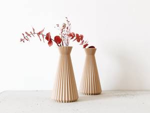 Jarrón Decorativo de Madera Maciza para Flores Artificiales, Moderno, Hecho a Mano, Ecológico, Accesorio Decorativo para Mesa del Hogar - Product Image 3