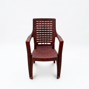 Cheap Price Plastic Rattan Backrest <b>Stackable</b> Wood Grain Color Knock Down Design pp Resin <b>Chair</b> <b>DINING</b> <b>Chairs</b> for Sale - Product Image 3