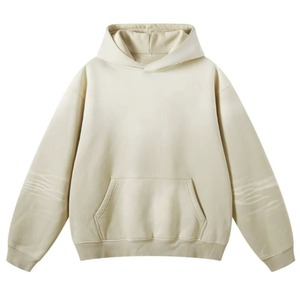 Sweat à capuche sport pour homme avec impression numérique, motif uni, haute qualité, confortable, coupe régulière, 100% coton molletonné, avec poche - Product Image 3