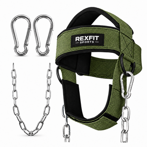 Arnés de Cuello para Levantamiento de Pesas OEM ODM, para Entrenamiento de Fuerza, Logotipo Personalizado, Fabricante Mayorista para Marcas de Gimnasios de Marca Privada - Product Image 4