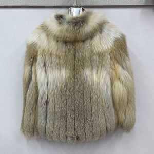 Custom Logo <b>Mens</b> Faux Fur <b>Coat</b> Private Label Luxury Winter Mink Fur Overcoat <b>Long</b> Style - Product Image 4
