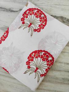 Tissu en coton Jaipur Sanaganeri, tissu imprimé au bloc, tissu imprimé à la main, tissu indien pour robes, fournisseur de tissus en gros - Product Image 2