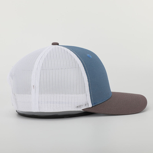 Casquette Trucker Unisexe en Maille 6 Panneaux Couleurs Contrastées Respirante Réglable Printemps-Été Décontractée Taille Adulte 58-60CM - Product Image 5