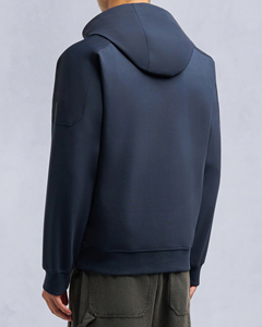 เสื้อฮู้ดผู้ชายผ้าฟลีซ 100% ผ้าฝ้าย สีพื้น ทรงปกติ สวมใส่สบายสำหรับฤดูหนาว ระบายอากาศได้ดี มีกระเป๋า - Product Image 2