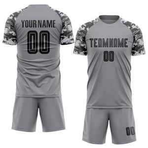 Nouvel ensemble de maillots de football personnalisés à la mode avec logo frontal, anti-UV, 100 % polyester, respirant et à séchage rapide - Product Image 5