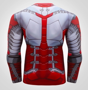 เสื้อรัดกล้ามเนื้อ MMA สำหรับผู้ชาย แขนยาว สำหรับ BJJ Grappling ผ้ารัดรูป ยืดได้ 4 ทิศทาง เสื้อสำหรับฝึกซ้อม ระบายเหงื่อได้ดี รุ่นปี 2026 - Product Image 2