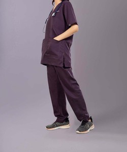 Tenues médicales confortables en tissu extensible de haute qualité, ensembles de blouses d'hôpital, denim unisexe, été - Product Image 5