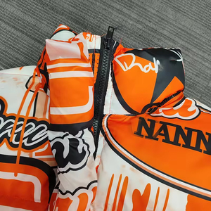 Chaqueta de Invierno para Hombre, de Alta Calidad, Personalizada, Tejida, Acolchada, Transpirable, Impermeable, con Contraste de Color, Resistente al Viento - Product Image 4