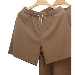 Conjunto Deportivo de Verano para Hombre, Talla Grande, Transpirable, 100% Algodón, Ropa Urbana, Personalizable con Logotipo, OEM, Venta al Por Mayor - Product Image 6