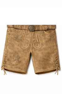Lederhosen pour hommes en daim de chèvre - Product Image 2