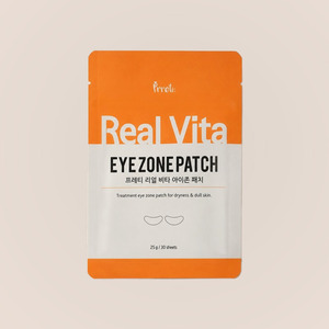 Patchs oculaires personnalisés Prreti Real Vita Eye Zone Patch, 30 feuilles de patchs hydrogel pour les yeux - Product Image 1