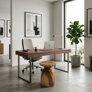 Tabouret d'appoint en bois de Suar massif Niwara Bisoepo, design rustique naturel, qualité supérieure, artisanal, durable, polyvalent - Product Image 3