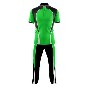 Ensemble d'uniformes de cricket de bonne qualité, 100% polyester, sublimation, OEM, nom personnalisé - Product Image 2