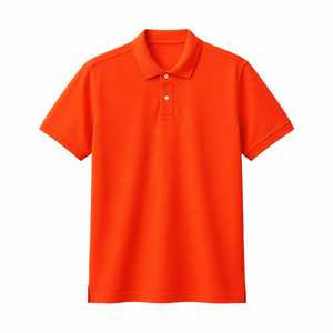 Standard Polo <b>Collar</b> <b>T</b> <b>Shirt</b> Cotton Blend Fabric Soft Touch Regular Fit Everyday Casual Apparel Garment Collection - Product Image 1