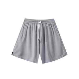 Shorts de sport pour hommes avec logo personnalisé imprimé, doublure en mesh premium, coupe ample, cordon de serrage, style décontracté - Product Image 1