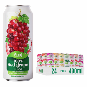 Usine directe 500ml sans sucre pulpe de jus de fruits et légumes 100% saveurs de variété de jus marque privée OEM/ODM disponible - Product Image 1