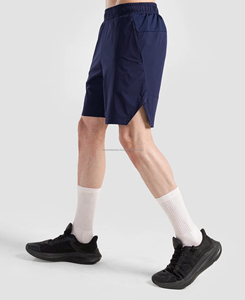 Pantalones Cortos de Verano para Hombre, Estilo Urbano, Calidad Premium, Transpirables, Resistentes al Viento, de Secado Rápido, Tejido de Lana, 100% Poliéster, Color Sólido - Product Image 3