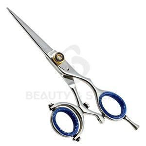 Professional Silver Hair Cutting Shears with Slim Blade Design Sharp Edge Barber Scissors for Precision Detailing - Product Image 4